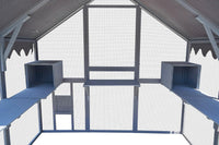 Outdoor Cat House Cat Enclosures 110" Large Kitten Playpen with