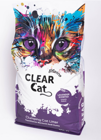 NNEDSZ ClearCat Blanco Cat Litter – Lavender 10L
