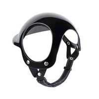 NNEDSZ Size M Black Pet Safety Helmet - Stylish Protective Headgear for Dogs