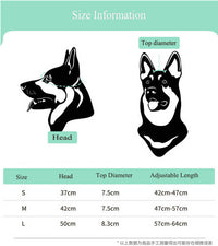 NNEDSZ Size M Black Pet Safety Helmet - Stylish Protective Headgear for Dogs