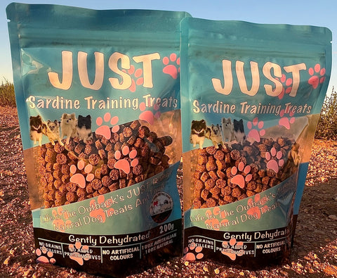 NNEDSZ 1x Just Sardine Training Treats - 100g